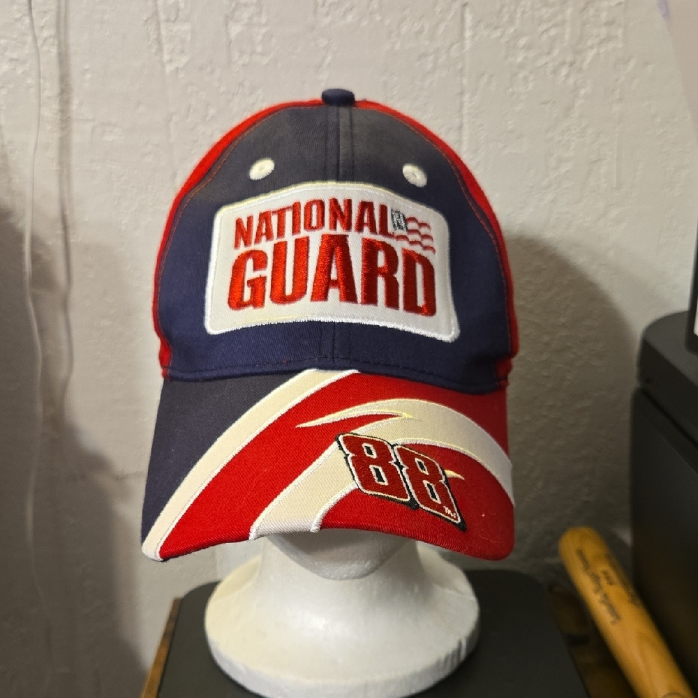 Navy and Red Cap National Guard Racing Dale Earnhart